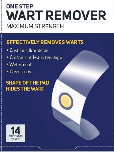 Csc Wart Remover 14ct Clear 112718 Front Panel